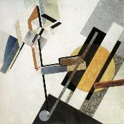 El Lissitzky proun 19d oil on canvas